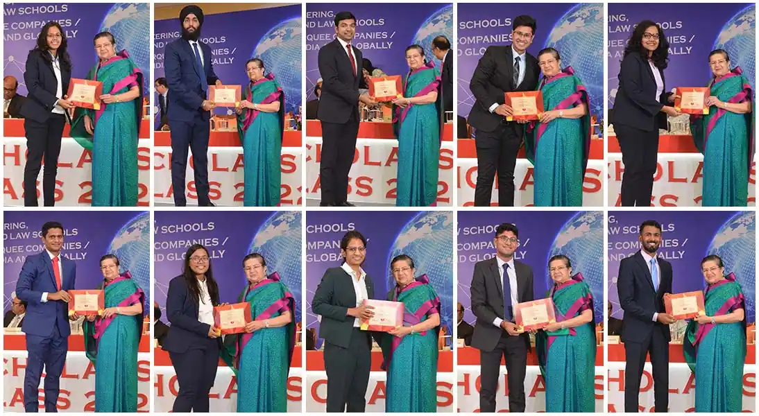 Mrs. Rajashree Birla felicitates our scholars