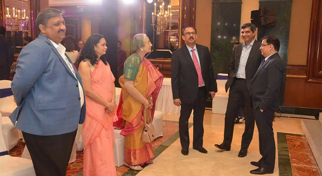 Meaningful conversations at the ceremony